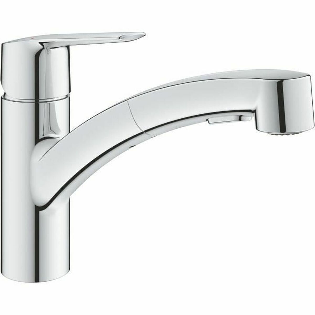 Mitigeur Monocommande Évier Grohe Start 30531001 Douchette Extractible Chromé