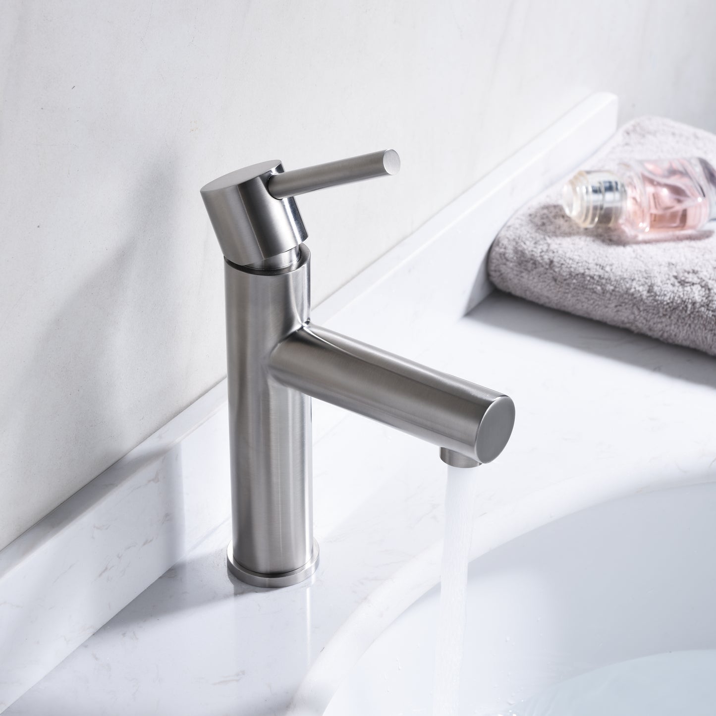 Mitigeur lavabo IMEX Moscou Acier inoxydable 316 en ambiance