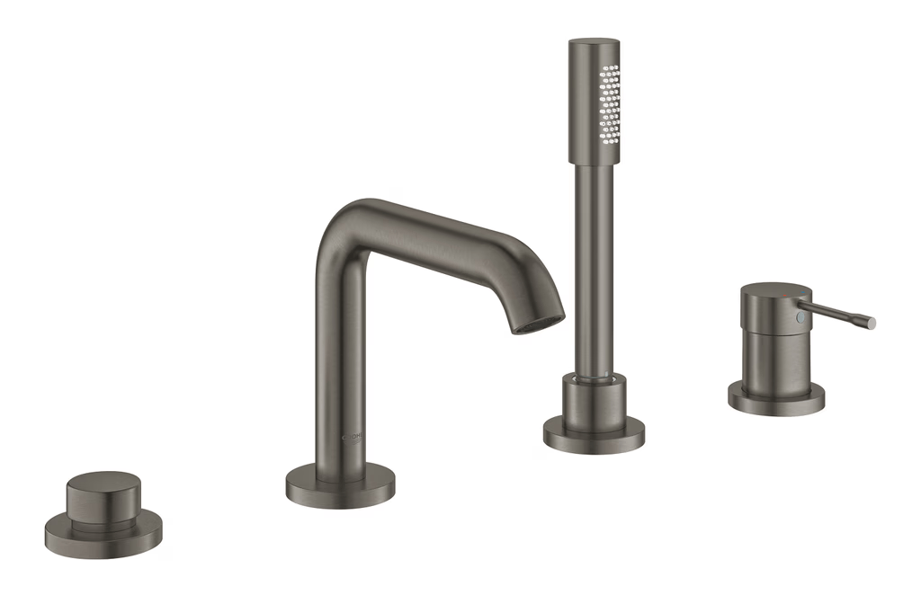 GROHE Essence Façade Combiné Monocommande 4 Trous – Warm Sunset Brossé – vue 4
