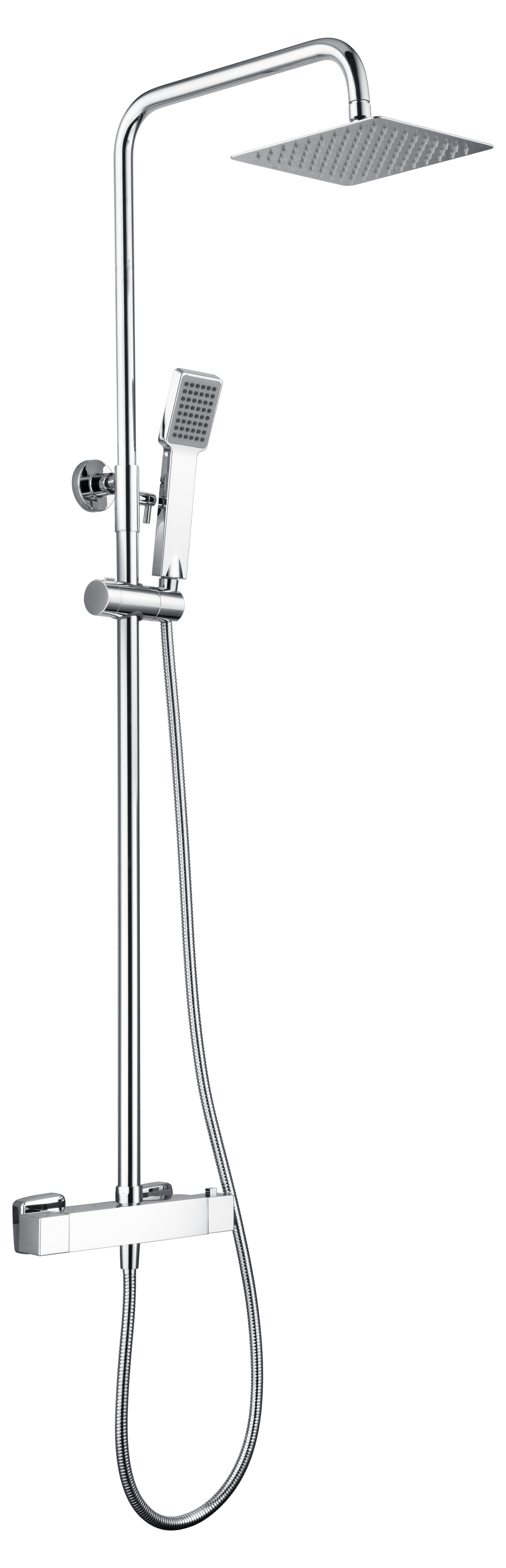 Colonne de douche thermostatique IMEX Art chromée BTAR025