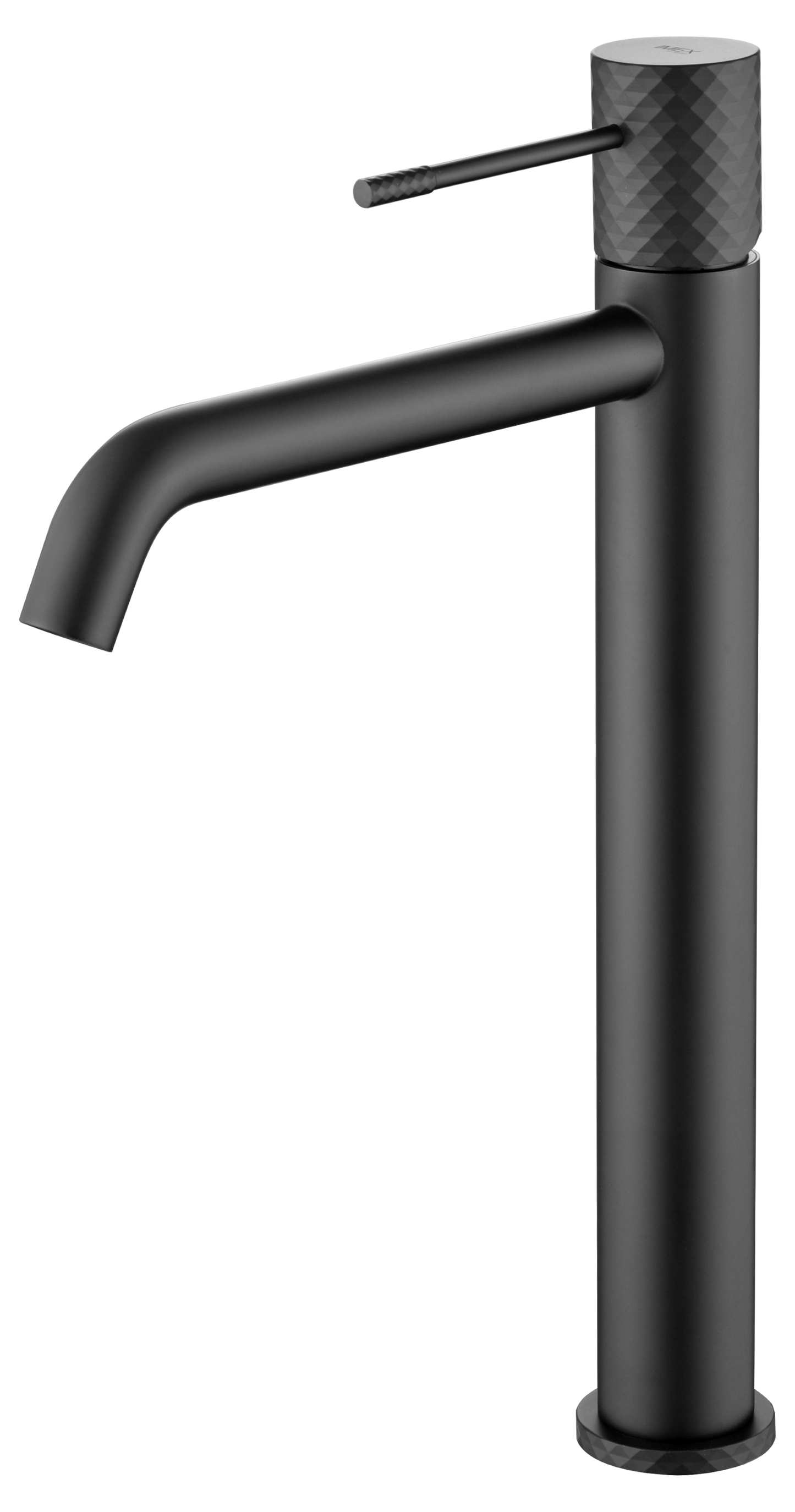 Mitigeur lavabo haut IMEX Génova Noir mat