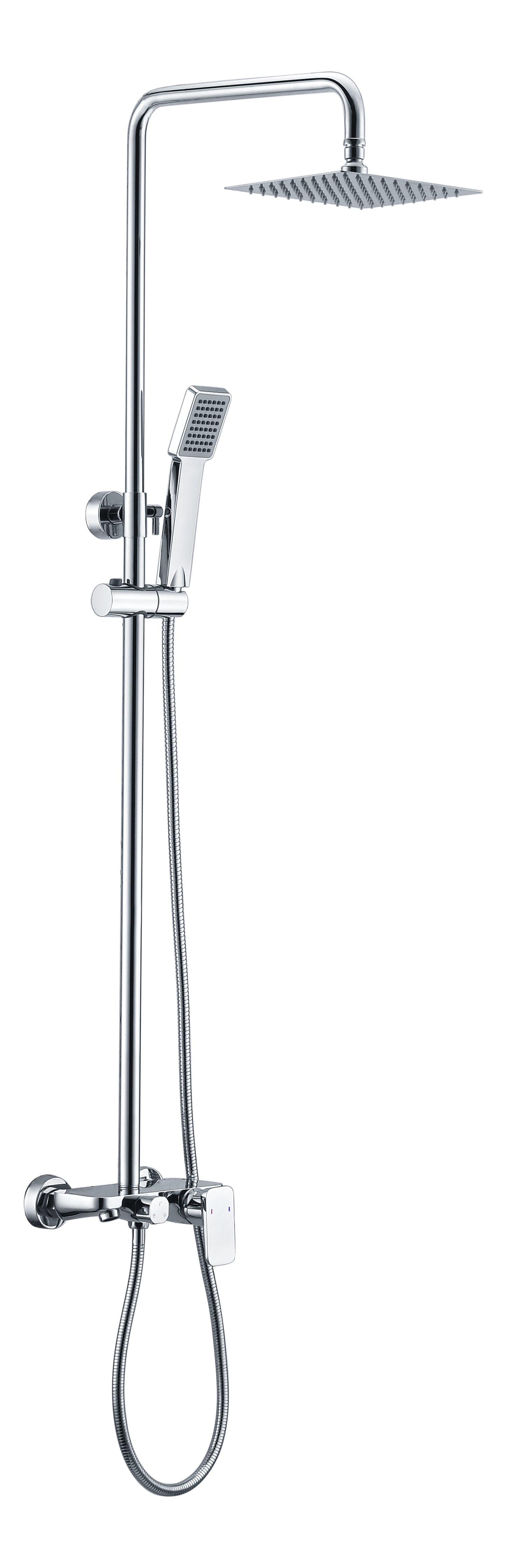 Ensemble de baignoire IMEX Liverpool chromé BDL007-B