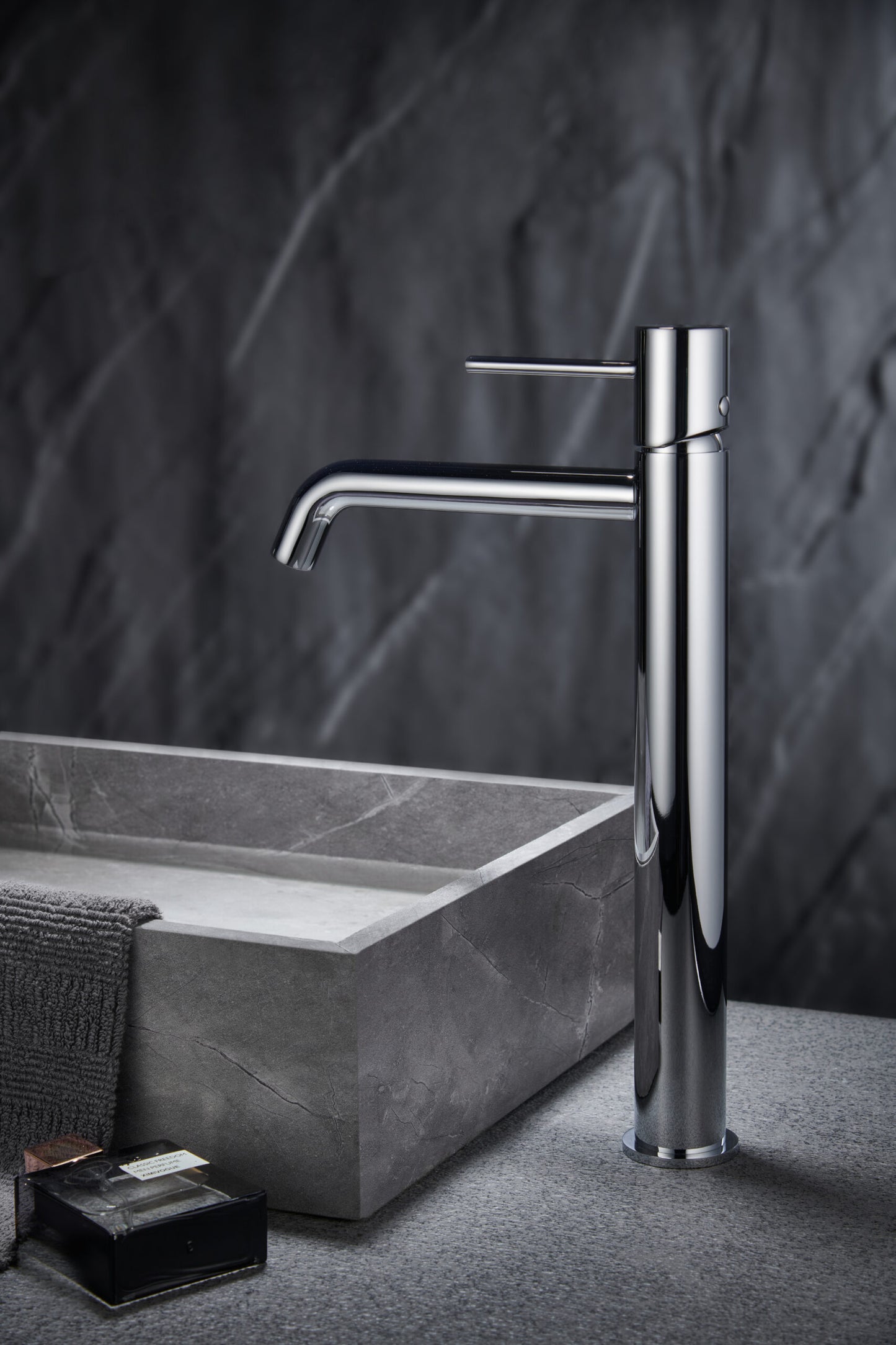 Photo détail mitigeur lavabo haut IMEX Monza Chrome