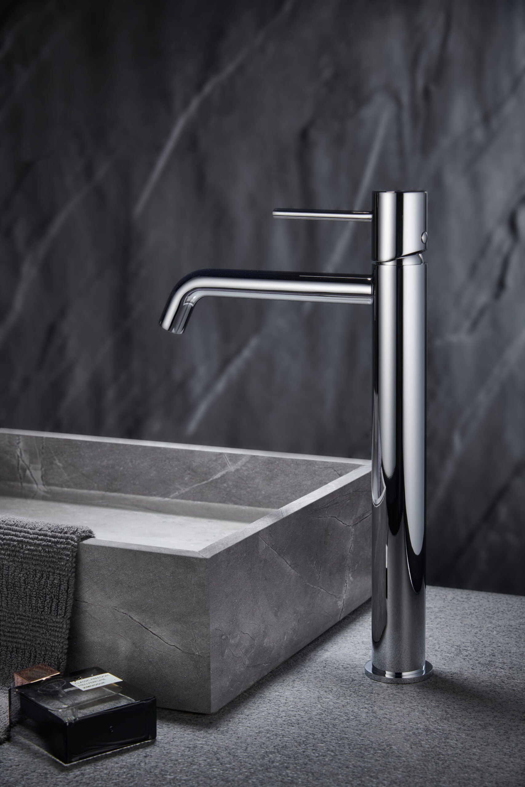 Photo détail mitigeur lavabo haut IMEX Monza Chrome