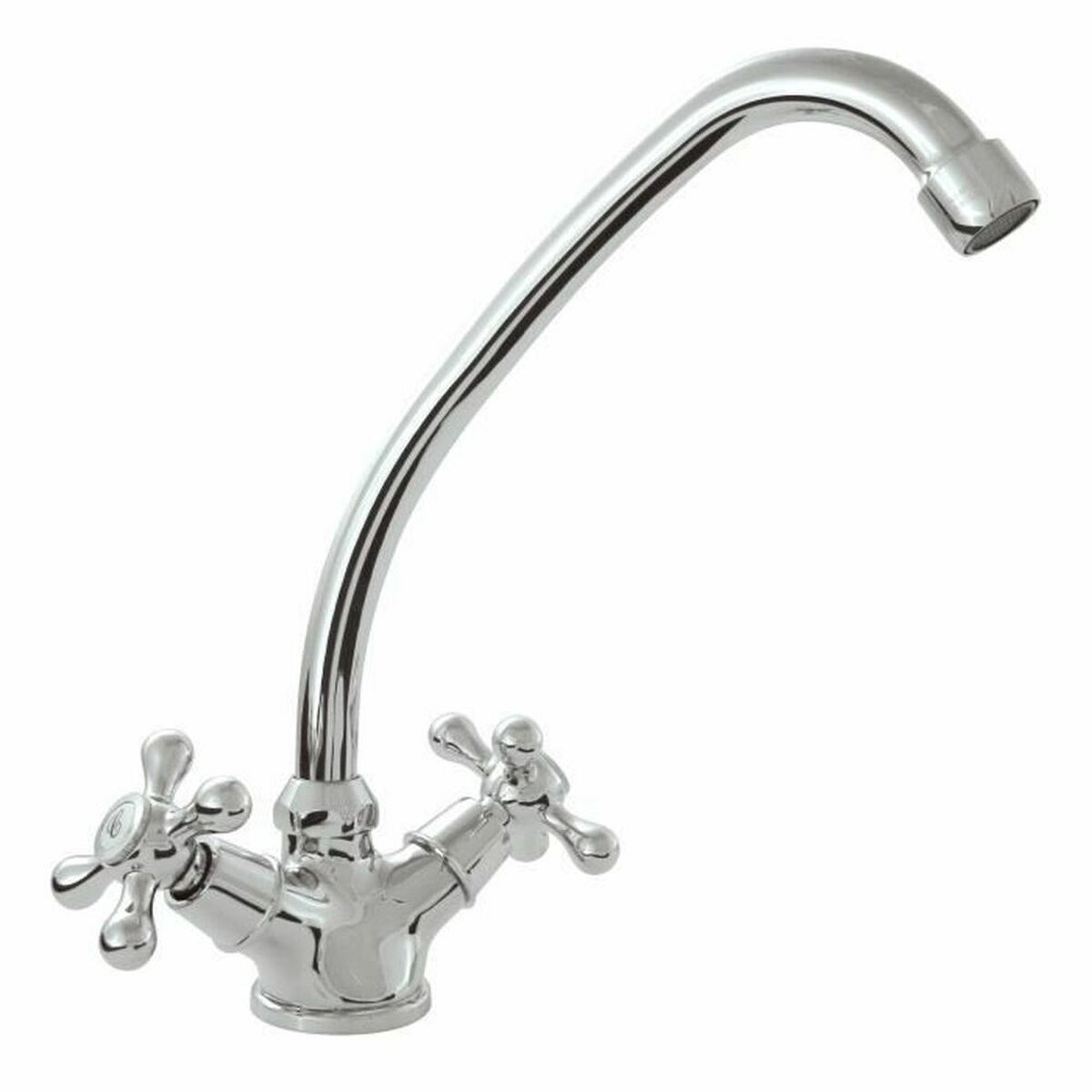 Rousseau Mitigeur Rousseau Beverley Gris Acier Inoxydable Laiton
