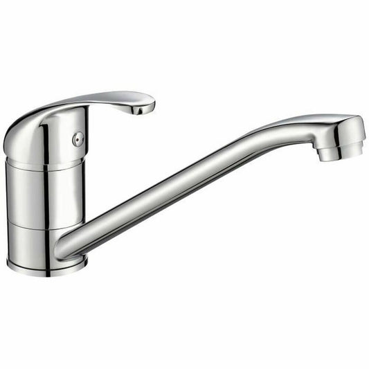 Rousseau Mitigeur Rousseau Gris Chrome Métal Acier Inoxydable Laiton