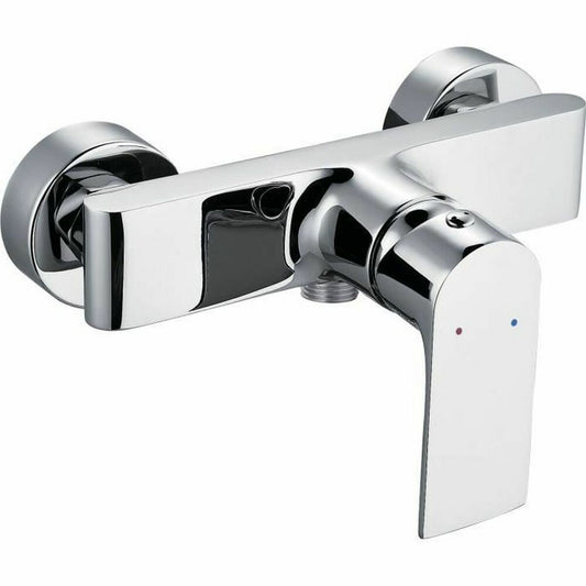Rousseau Mitigeur De Douche Rousseau Northern Gris Métal 150 Cm 150 Mm 13 X 10 X 21 Cm