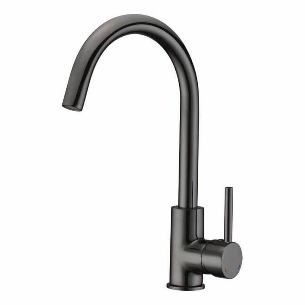 Rousseau Mitigeur Rousseau Gris Acier Inoxydable Laiton