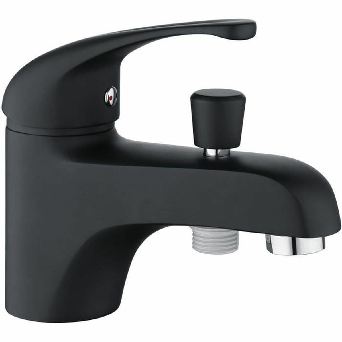 Rousseau Mitigeur De Douche Rousseau Fira Noir Noir 12 X 14 X 21 Cm