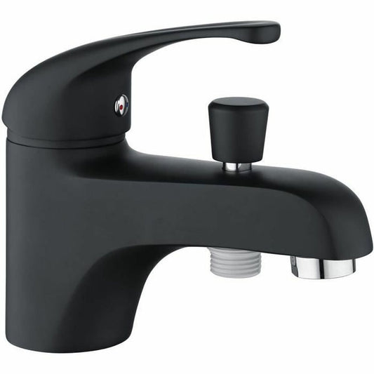 Rousseau Mitigeur De Douche Rousseau Fira Noir Noir 12 X 14 X 21 Cm