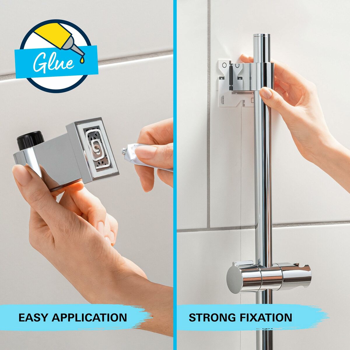 Grohe Colonne De Douche Grohe Vitalio Comfort 110 26398001 Métal