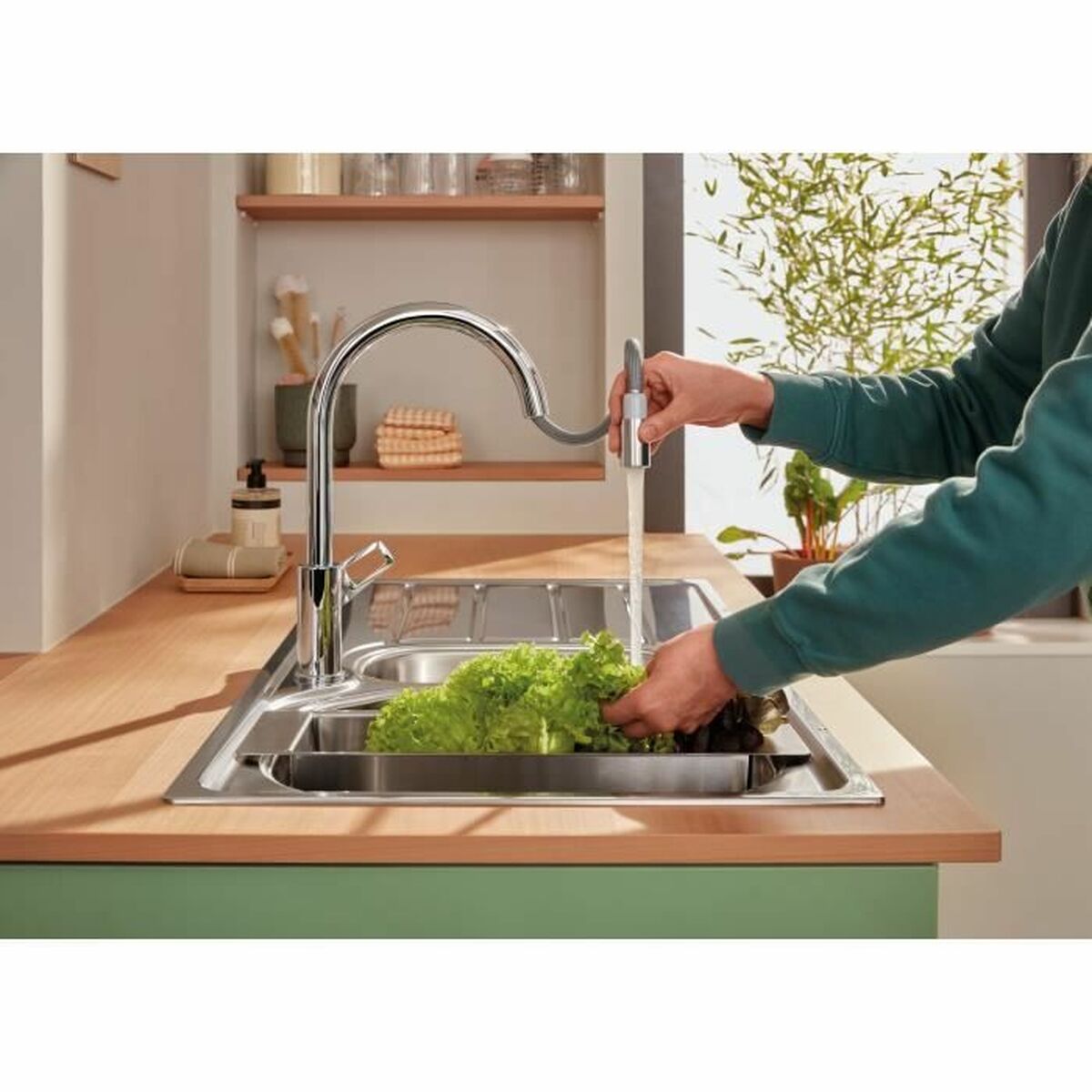 Grohe Mitigeur Grohe Startloop Forme En C Laiton