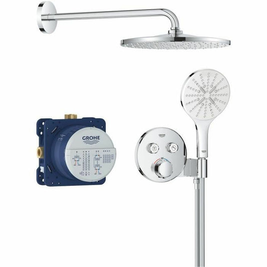 Grohe Colonne De Douche Grohe Gris 31 Cm