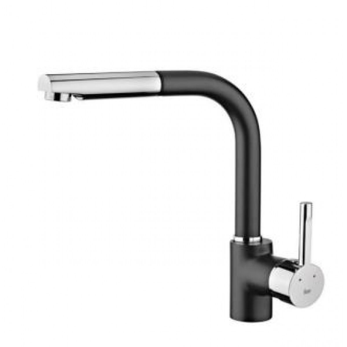 Teka Mitigeur Teka Ark938N Acier Inoxydable Noir Rond