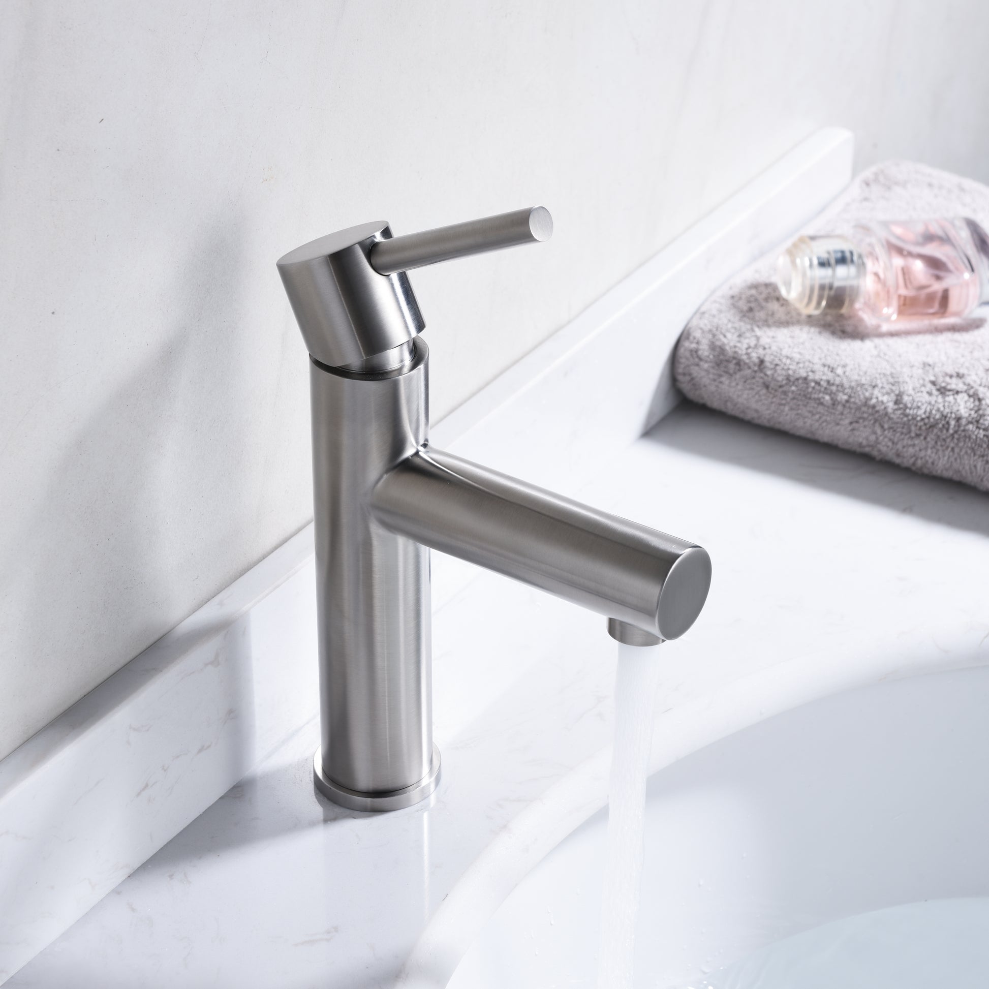 Mitigeur lavabo IMEX Moscou Acier inoxydable 316 en ambiance