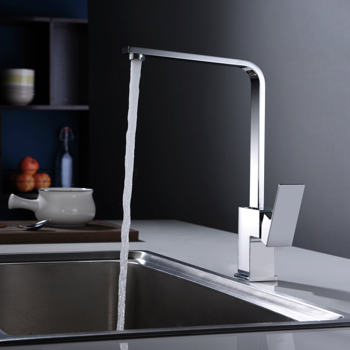 Mitigeur cuisine IMEX Cox Chrome en ambiance