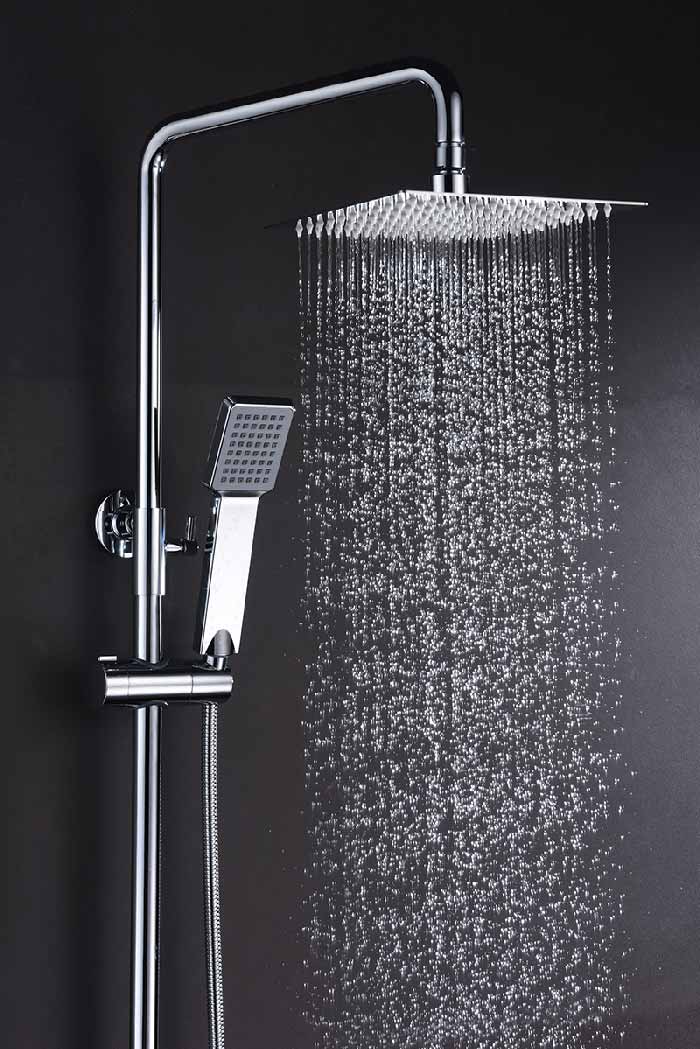 Colonne de douche IMEX Art Chrome ambiance