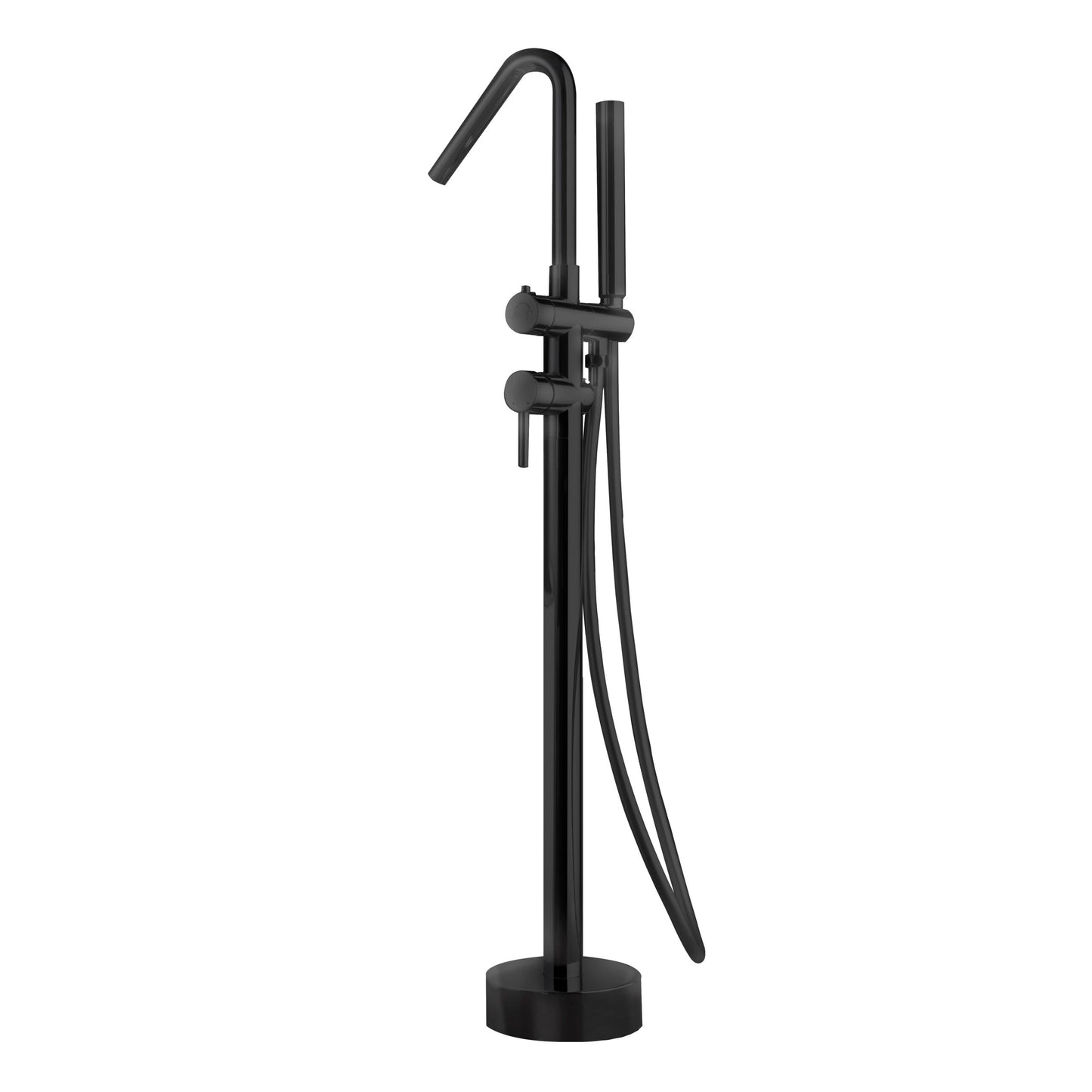 Mitigeur baignoire îlot IMEX Córcega Noir mat
