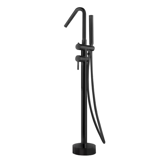Mitigeur baignoire îlot IMEX Córcega Noir mat