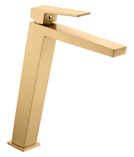 Mitigeur lavabo haut IMEX Art Or brosse