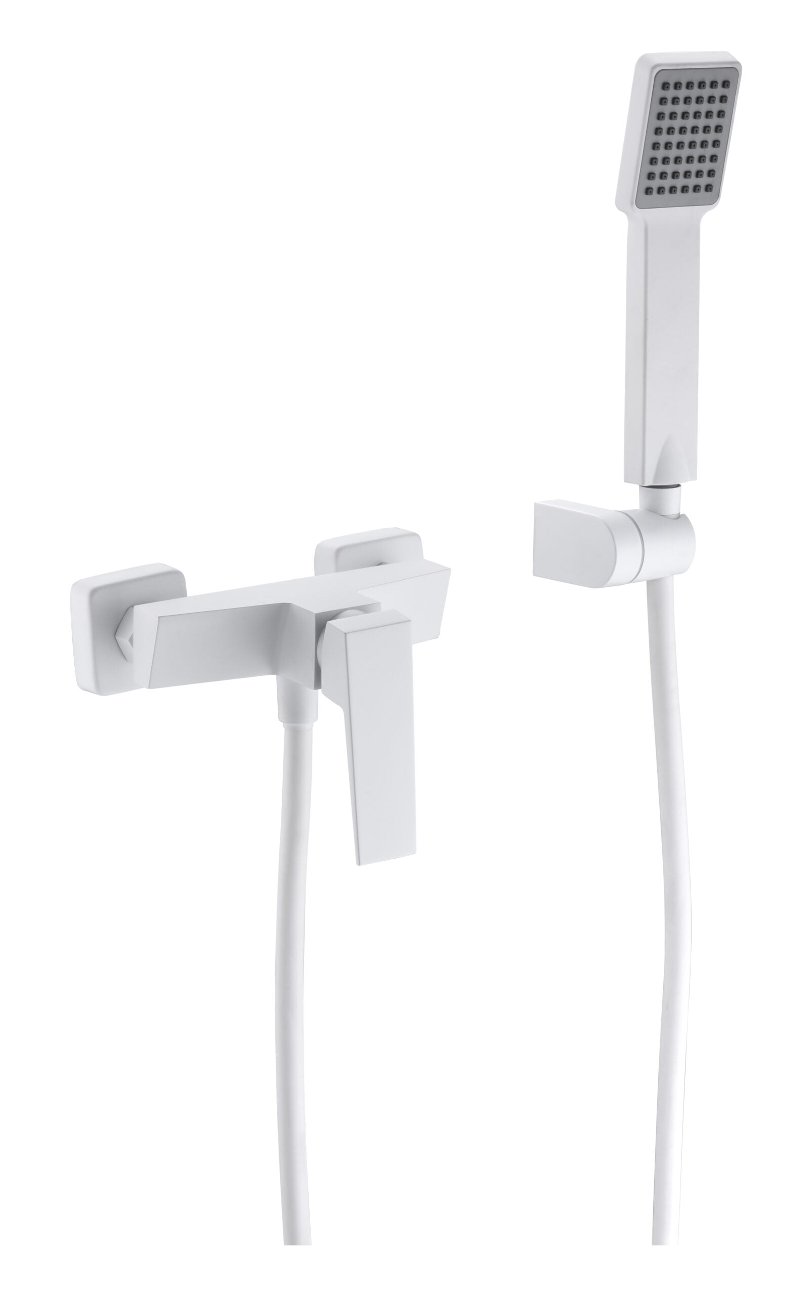 Kit douche IMEX Art Blanc mat