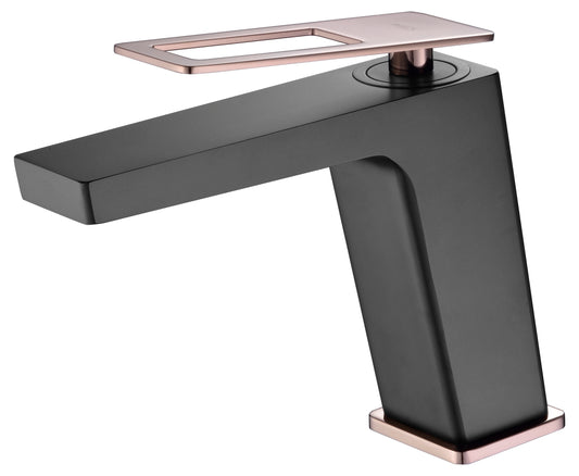 Mitigeur lavabo IMEX Suecia Noir Rose