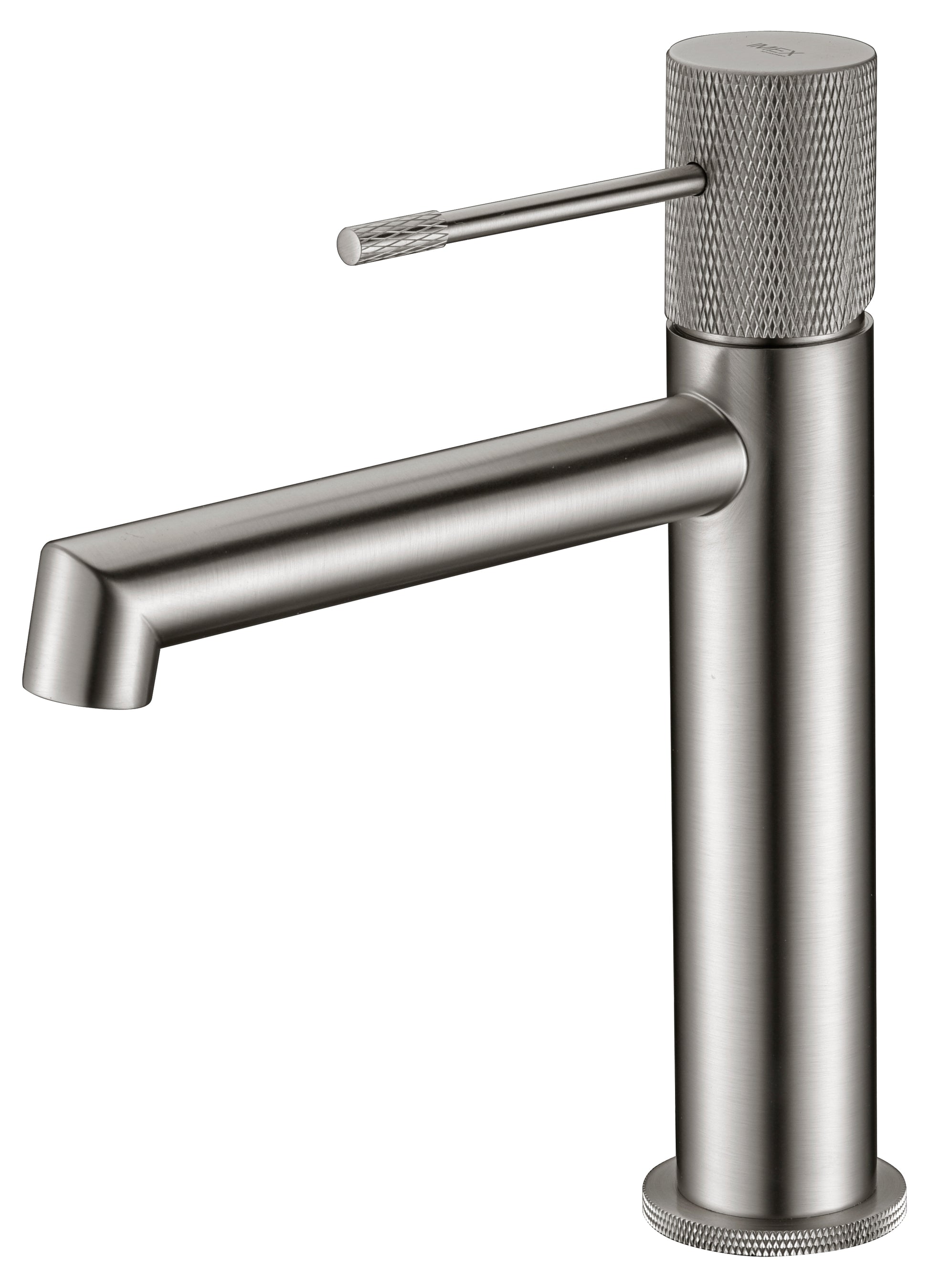 Mitigeur lavabo IMEX Line finition nickel brossé - BDD038-1NQ