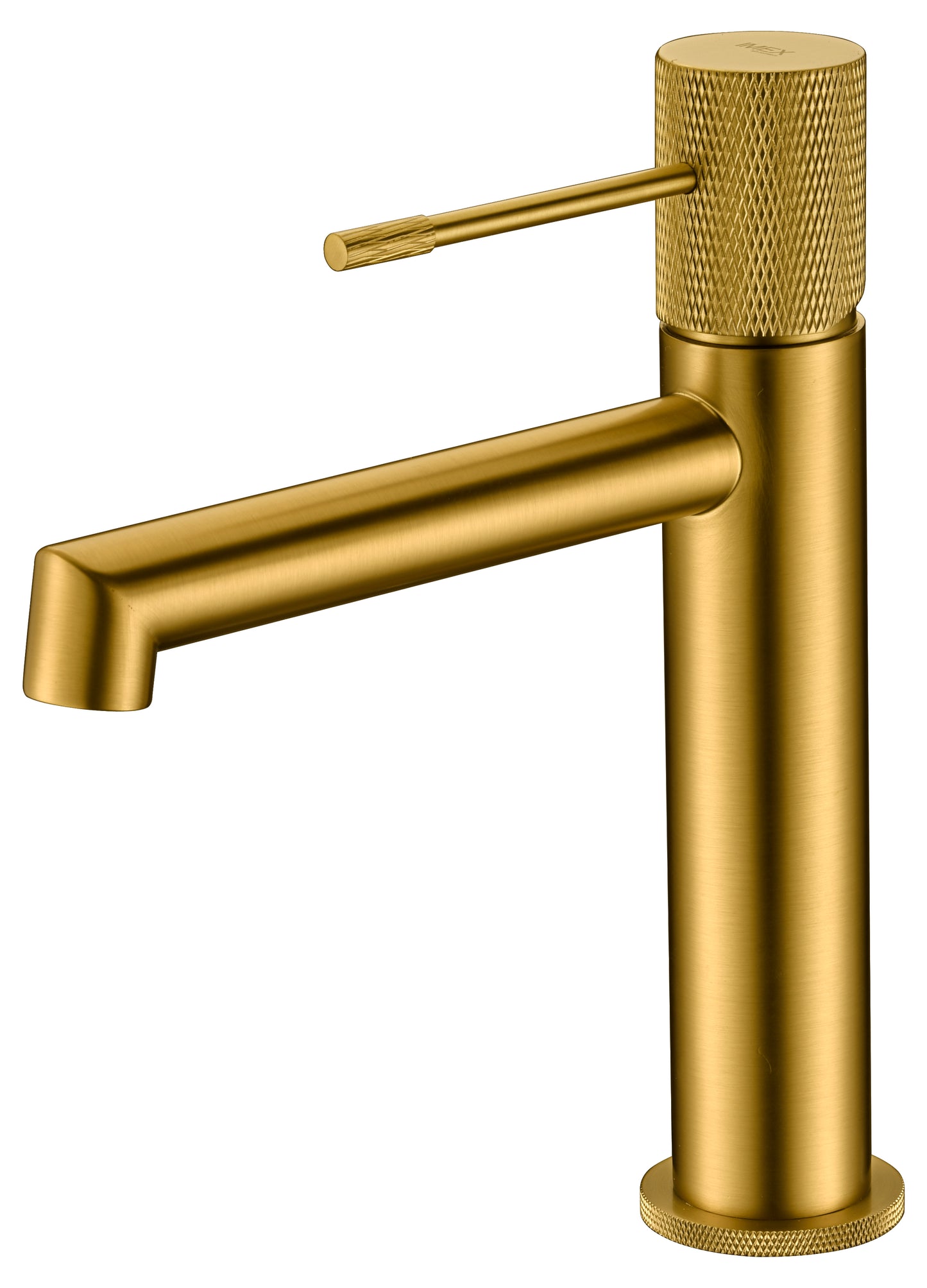 Mitigeur lavabo IMEX Line finition or brossé - BDD038-1OC