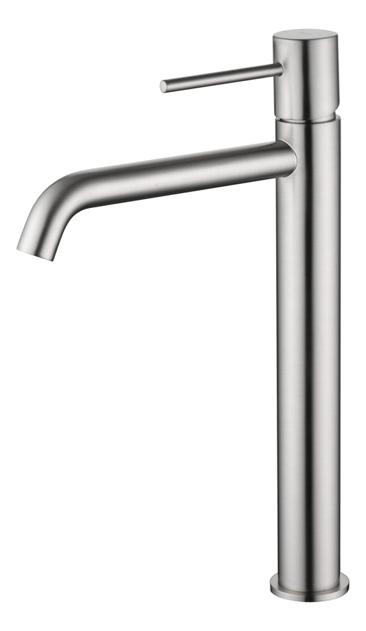 Mitigeur lavabo haut IMEX Monza Nickel brossé