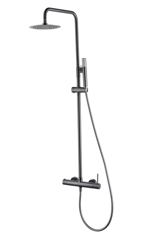 Colonne de douche IMEX Monza black gun metal PVD