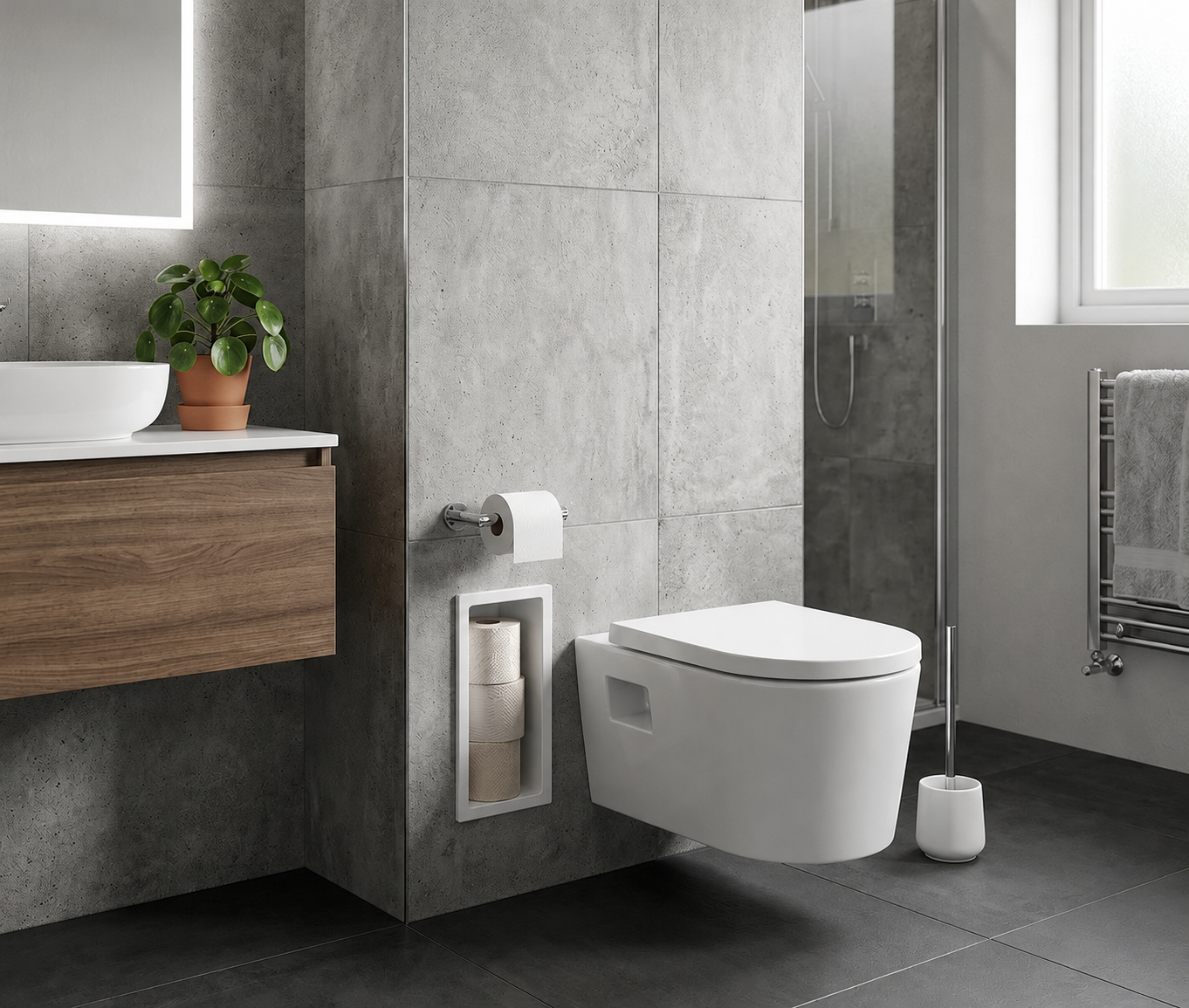 Pack WC suspendu Hansgrohe EluPura Original S 540 – 60288455