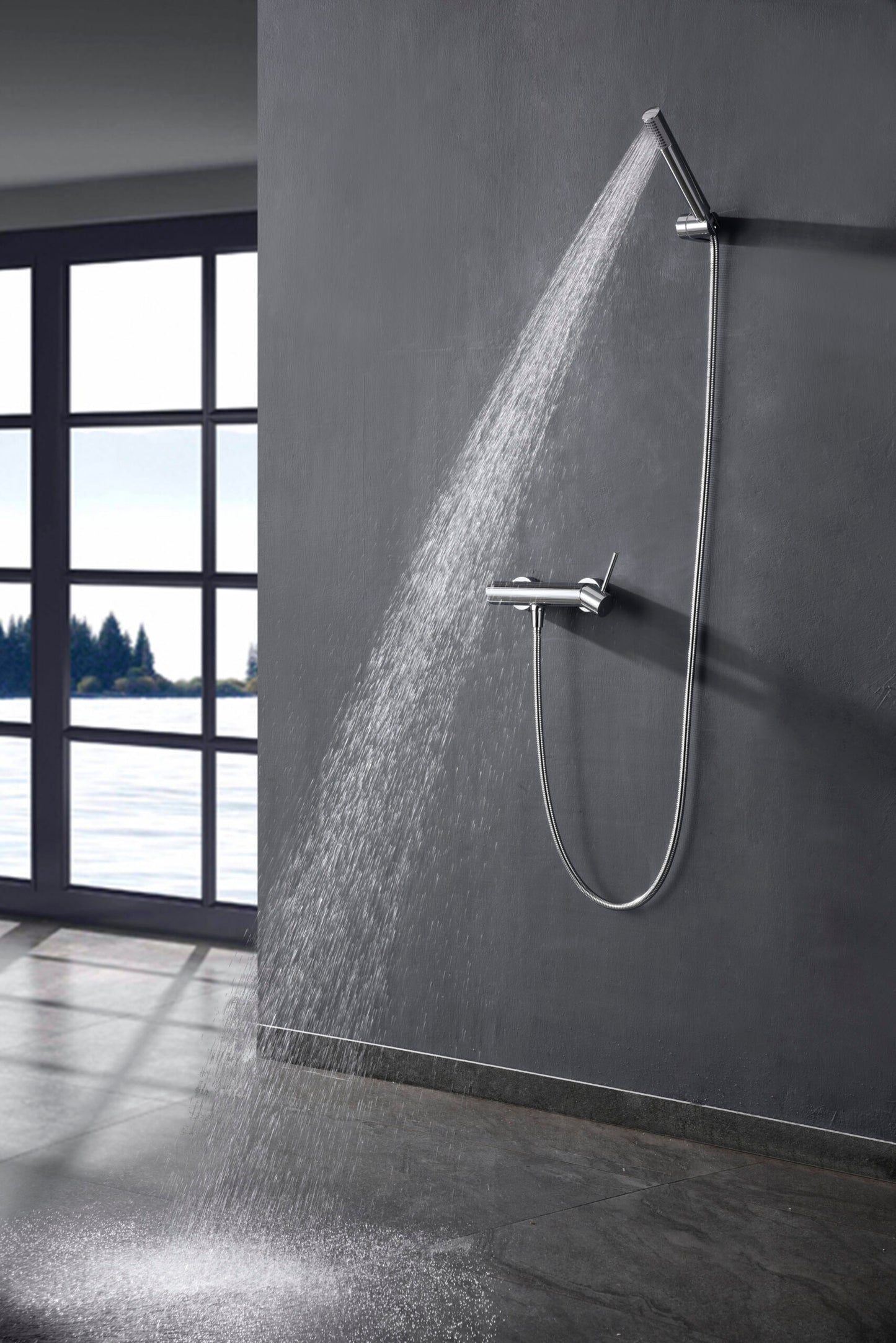 Kit douche IMEX Monza Chrome en ambiance