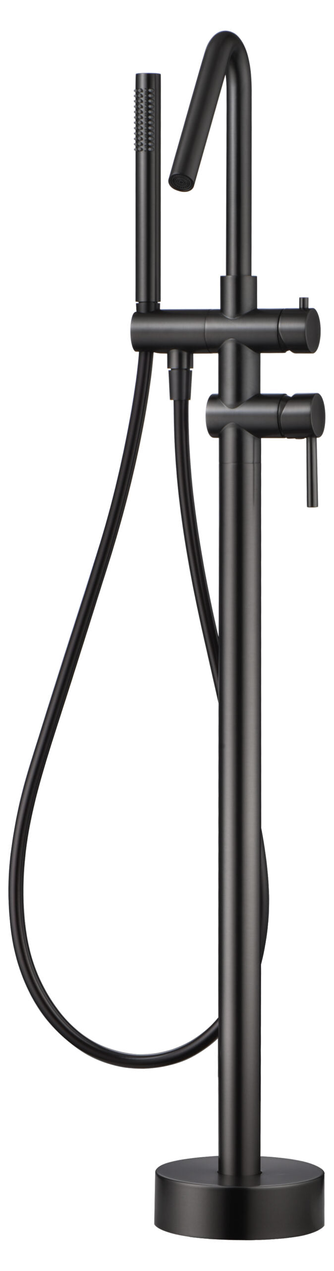 Mitigeur baignoire îlot IMEX Córcega Black Gun Metal