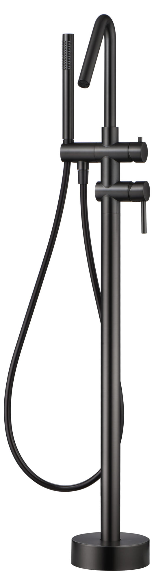 Mitigeur baignoire îlot IMEX Córcega Black Gun Metal