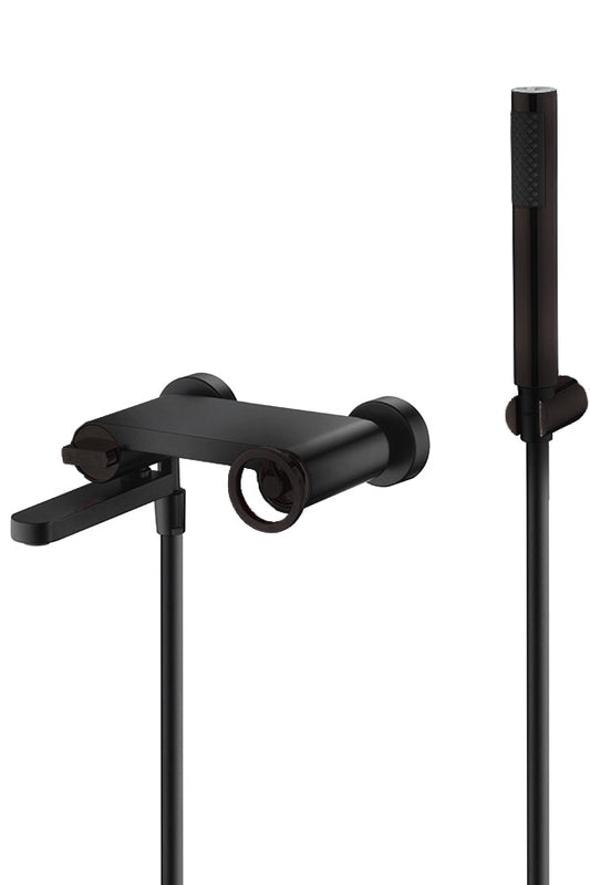 Mitigeur bain-douche IMEX Olimpo Noir mat