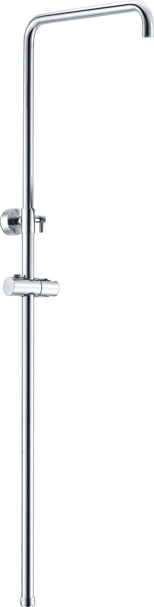Barre de douche ronde IMEX 85–125 cm Chrome