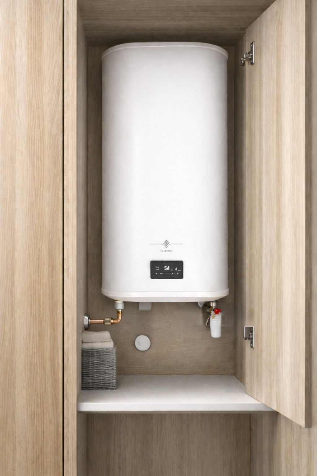Pack chauffe-eau De Dietrich CESL-C 50L / 80L / 100L + groupe de sécurité et siphon