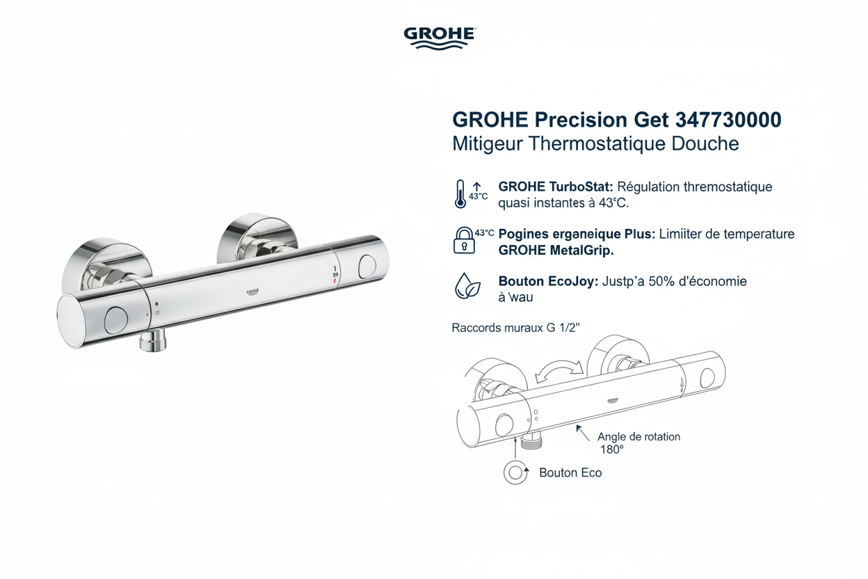 Fiche technique Grohe 34773000