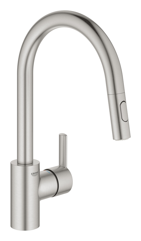 Mitigeur Évier GROHE Concetto 31483DC2 Douchette Extractible SuperSteel