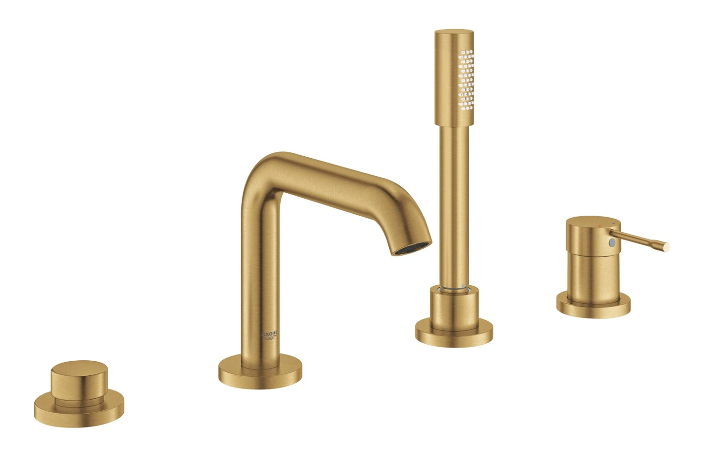 GROHE Essence Façade Combiné Monocommande 4 Trous – Warm Sunset Brossé