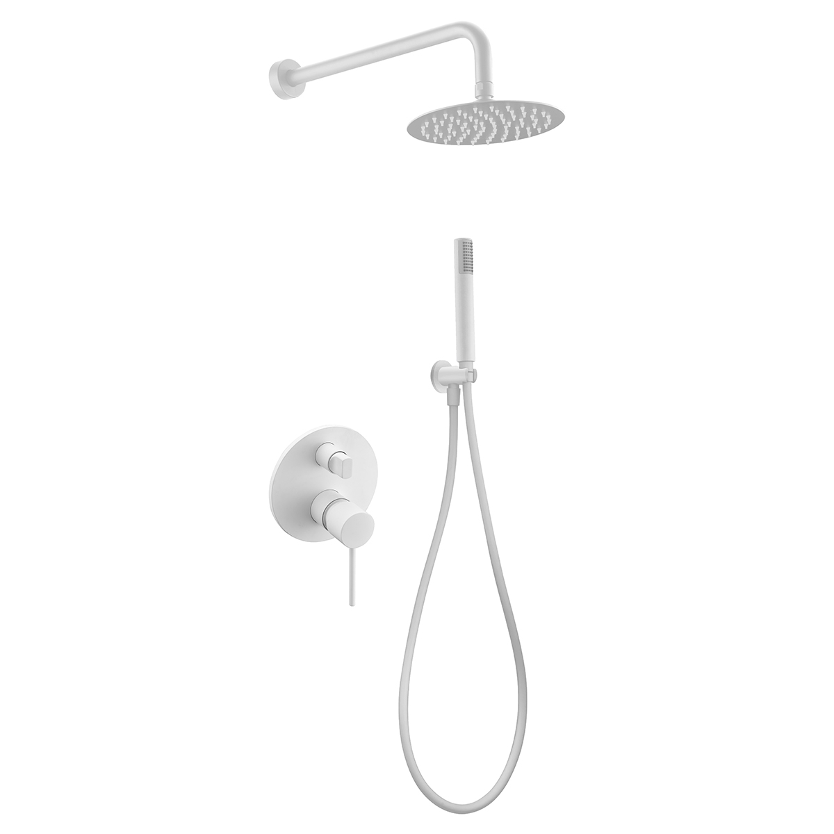 Ensemble de douche encastré IMEX Milos Stick – 4 finitions