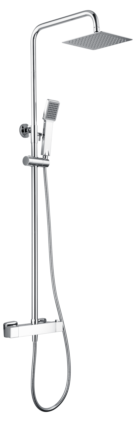 Colonne de douche thermostatique IMEX Art chromée BTAR025