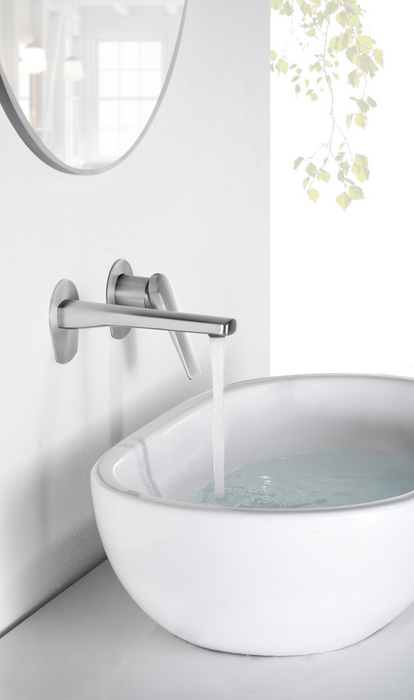 Mitigeur lavabo encastré IMEX Delos Acier inoxydable 316 en ambiance