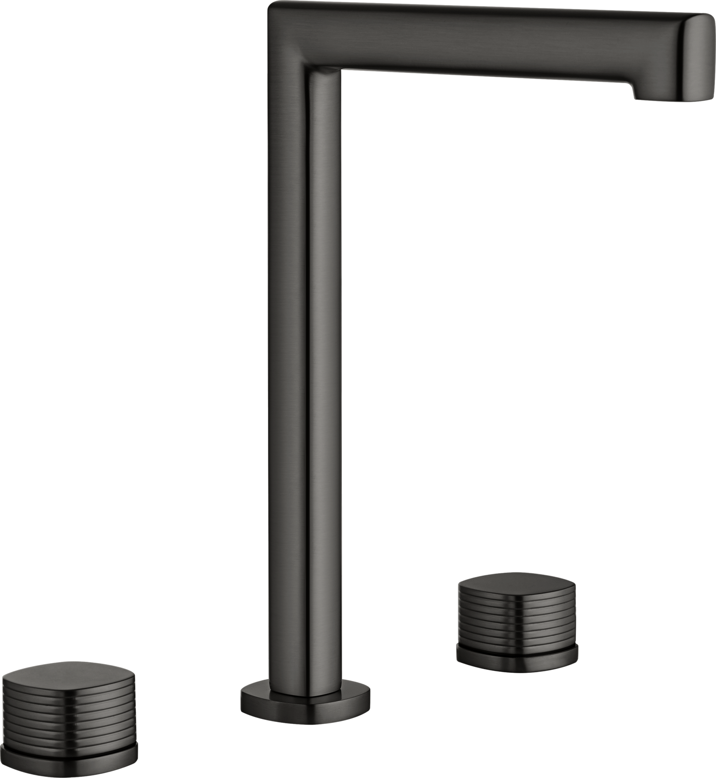 Mélangeur lavabo haut IMEX Firenze Black Gun Metal BAF065/BGM