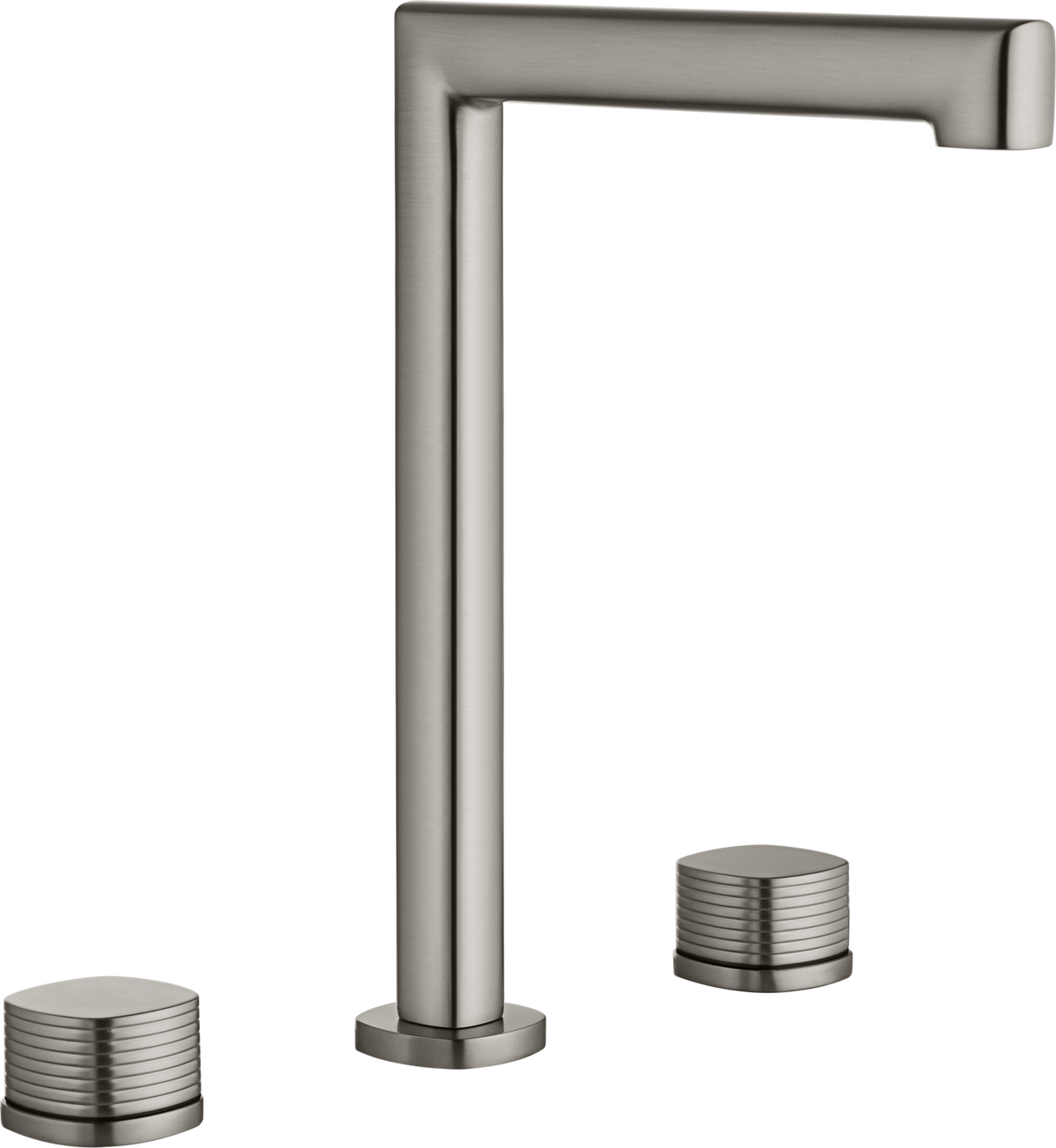 Mitigeur lavabo bimando haut IMEX Firenze Nickel brossé BAF065/NQ