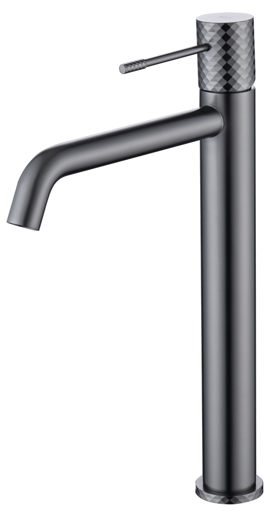 Mitigeur lavabo haut IMEX Génova Black Gun Metal
