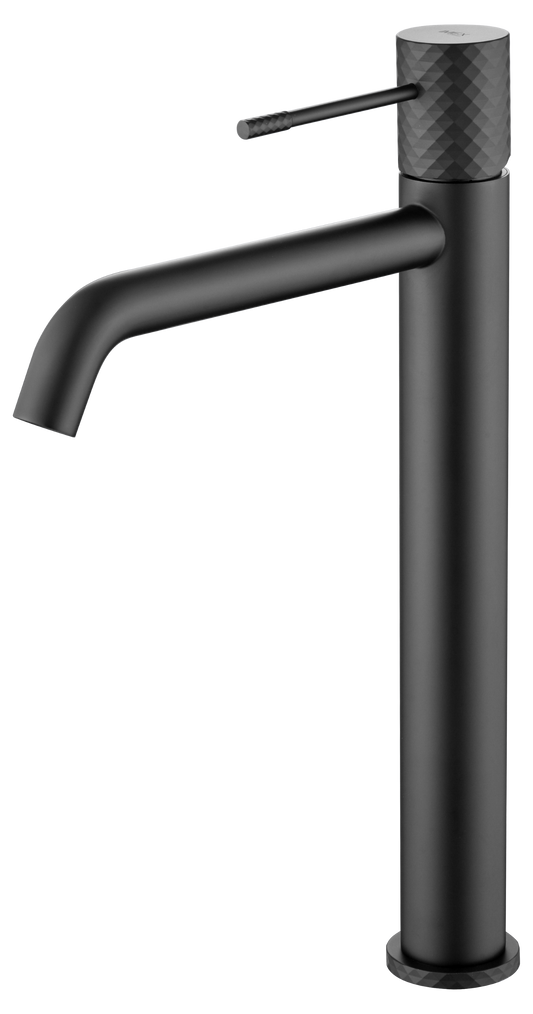 Mitigeur lavabo haut IMEX Génova Noir mat