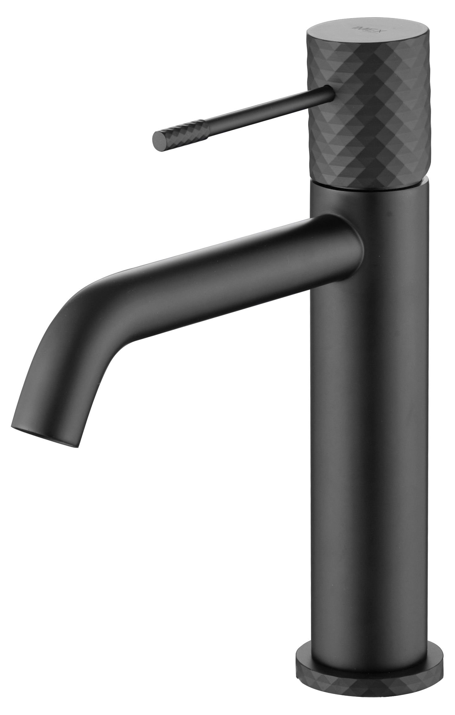 Mitigeur lavabo IMEX Génova Noir mat