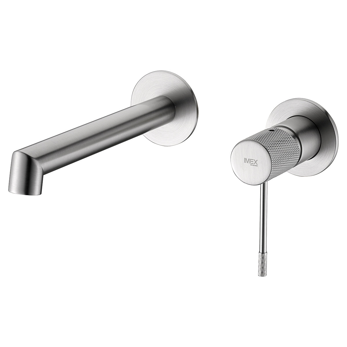 Mitigeur lavabo encastré IMEX Line Nickel brossé