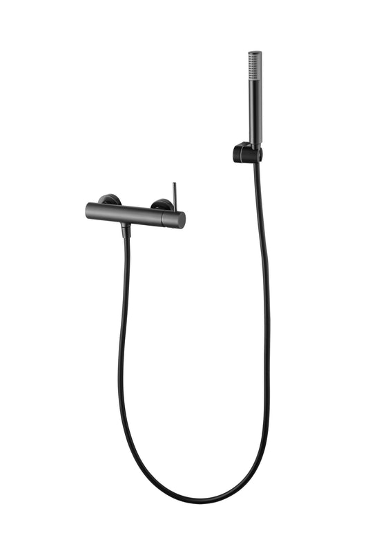 Kit douche IMEX Monza Black Gun Metal BDM039-5BGM